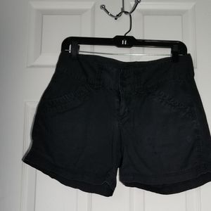 Black North face shorts